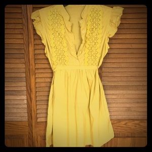 Mustard yellow sundress
